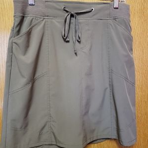 Skort Skirt Size 6 Taupe/Tan